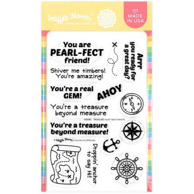 Waffle Flower Stempel - Treasure Hunt Sentiments